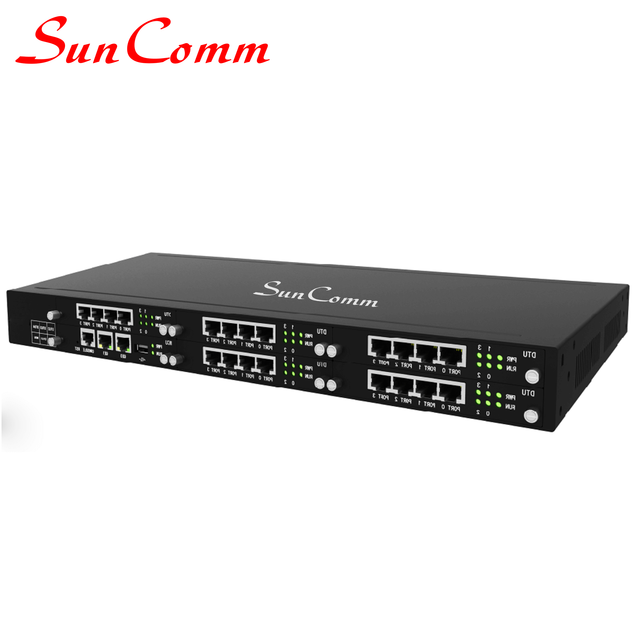 SC-5001-16E1 Trunk Gateway with 16 ISND PRI/ E1, support SIP protocol